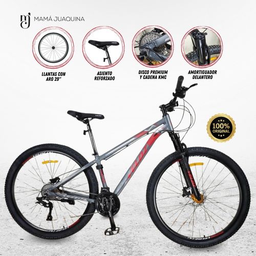 Bicicleta Deportiva Aro 29 «LOGAN» Rojo