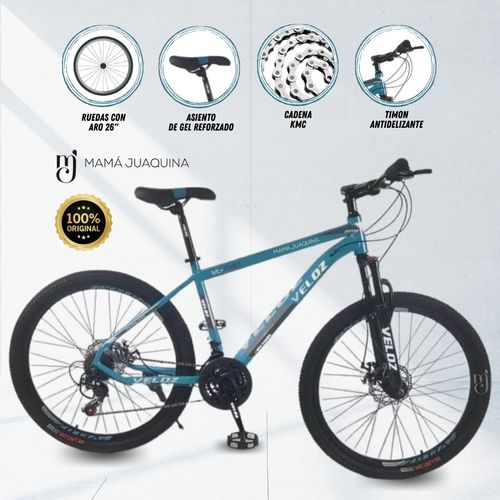 Bicicleta Deportiva Aro 26 «CROMOLY» Azul