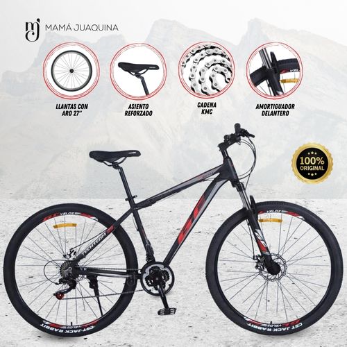 Bicicleta Deportiva Aro 27 «TITANIUM TREK» Rojo