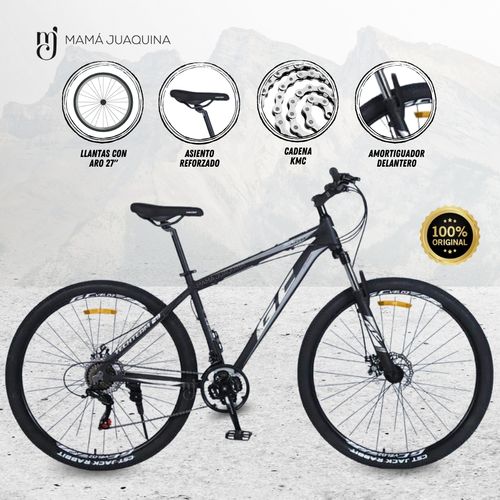 Bicicleta Deportiva Aro 27 «TITANIUM TREK» Gris