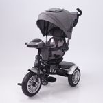 Triciclo-Guiador-Ebaby--ZOE--USB-360-Gris