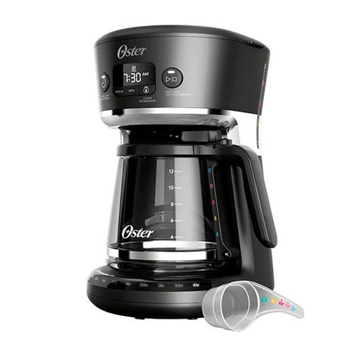 Cafetera OSTER 12 Tazas BVSTRF100 Negro