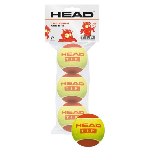 PELOTA DE TENNIS 3B HEAD TIP ROJO