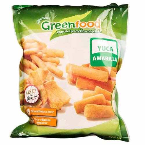 Yuca Amarilla Precocida GREEN FOOD Bolsa 400g