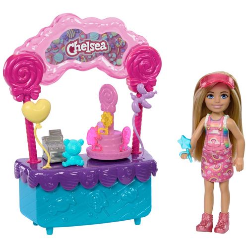 Set de Juego BARBIE Stacie al Rescate Chelsea Estación de Dulces