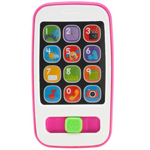 Juguete para Bebés FISHER-PRICE Smartphone de Aprendizaje Rosa 6 meses en adelante