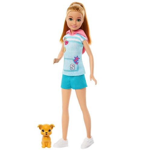 Muñeca BARBIE Stacie al Rescate con Perro Mascota