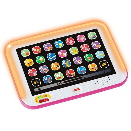 Juguete para Bebés FISHER-PRICE Tablet de Aprendizaje Crece Conmigo Rosa para 1 año en adelante