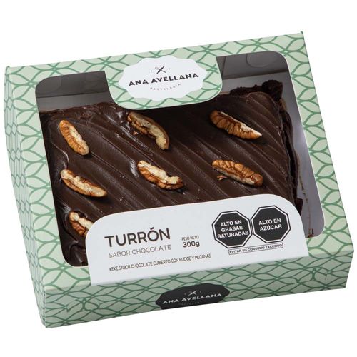 Turrón de Chocolate ANA AVELLANA Caja 300g