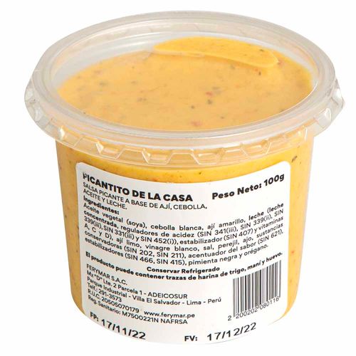 Picantito de la Casa FERYMAR Pote 100g