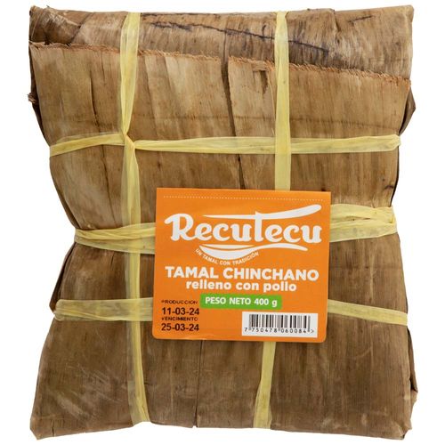 Tamal Chinchano de Pollo RECUTECU Paquete 400g