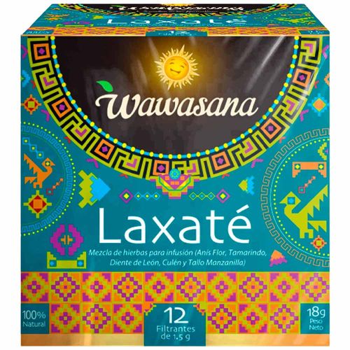 Infusión WAWASANA Laxate Caja 12un