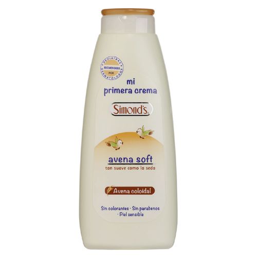 Crema Corporal SIMOND'S Mi Primera Crema Avena Soft Frasco 340ml