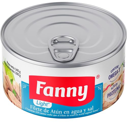 Filete de Atún en Agua FANNY Lata 140g