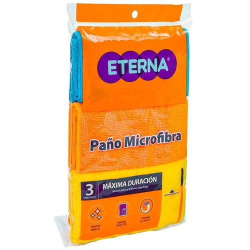 Paño ETERNA Microfibra X3un