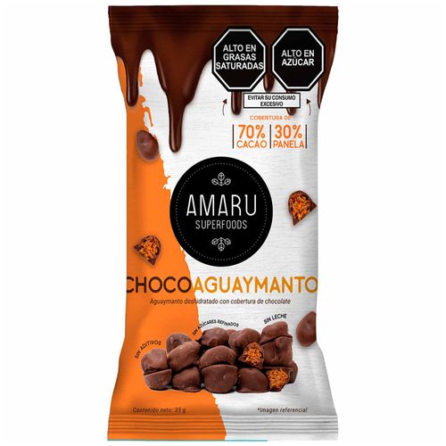 Chocolates AMARU Chocoaguaymanto Bolsa 35g