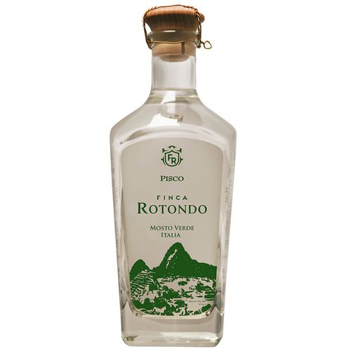 Pisco Mosto Verde Italia FINCA ROTONDO Machu Pichu Botella 750ml