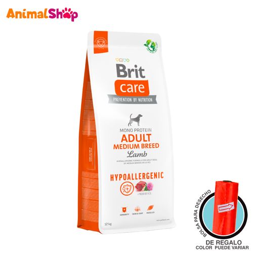 Alimento Para Perro Mediano Brit Care Hypoallergenic 12Kg