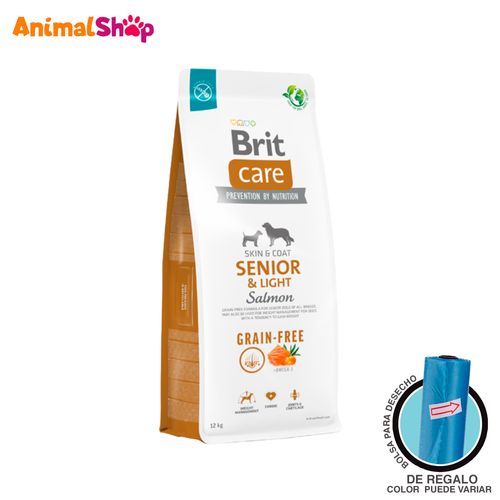 Alimento Perro Adulto Senior Brit Care Salmon 12Kg