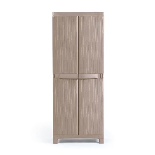 Ropero de plástico Roble Grande Madera Dakota Polinplast