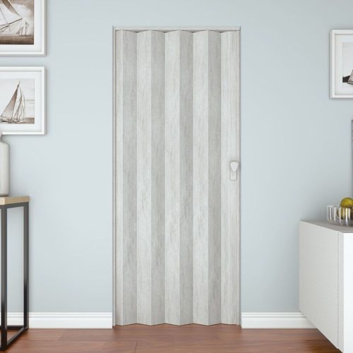 Puerta plegable Elegant 90x200cm Gris Piedra