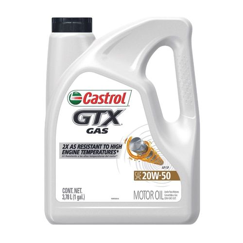 Aceite Gtx Lubricante 20w-50 3x3.78l C1