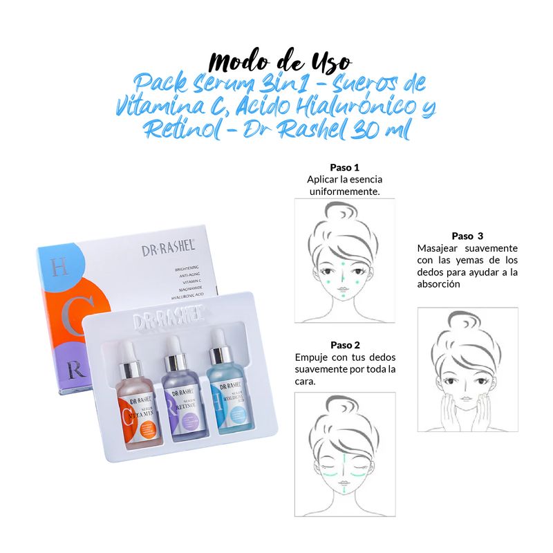 -2-Pack-Serum-3-en-1---Sueros-de-Vitamina-C-Acido-Hialuronico-y-Retinol---Dr-Rashel-30-ml-