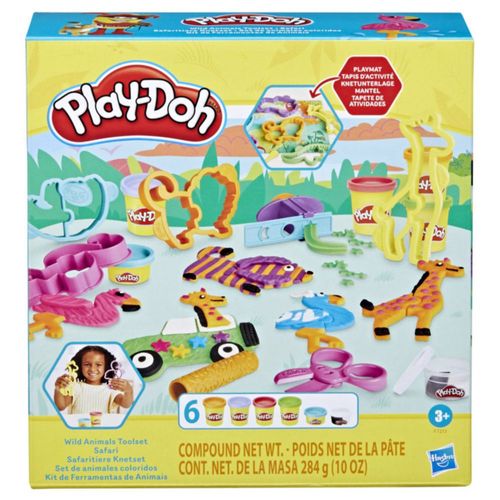 Set De Masas Play Doh Animales Coloridos