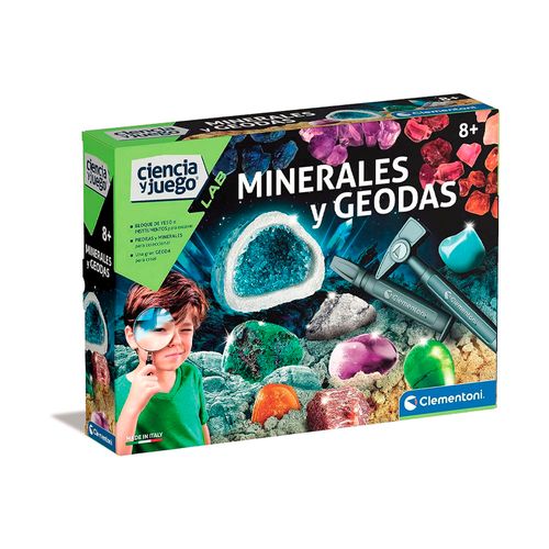 Juego Educativo Taller de Experimentos Minerales y Geodas