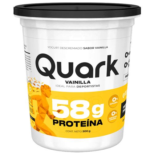 Yogurt Descremado QUARK Vainilla Balde 400g