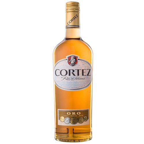 Ron CORTEZ Oro Botella 1L