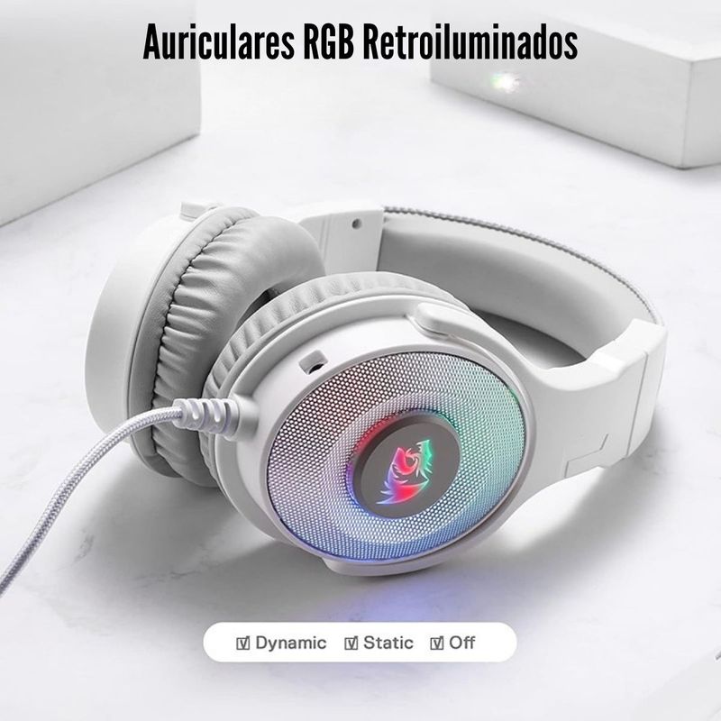 Redragon---Audifono-Pandora-H350W-RGB-Sonido-71-White