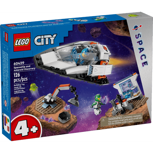 LEGO 60429 Nave Espacial y Descubrimiento del Asteroide