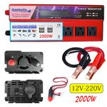 Inversor-de-Corriente-12v-a-220v-2000w-pantalla-LCD-4-USB-3-Sockets