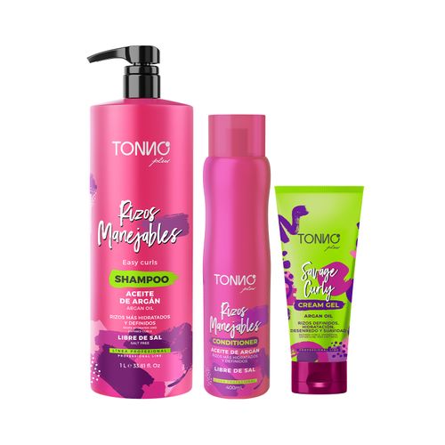 TONNO PLUS COMBO RIZOS MANEJABLES 1LT