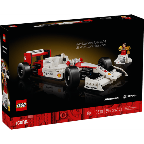 LEGO 10330 McLaren MP4/4 y Ayrton Senna