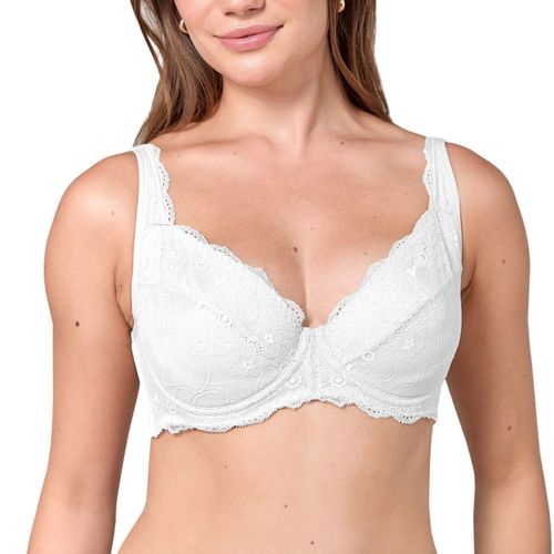 Brasier Caffarena Mujer 1292 Blanco 38B