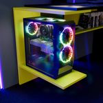 Escritorio-Gamer-NR-02-167cm-1-Puerta-Movenda-Negro-con-Amarillo