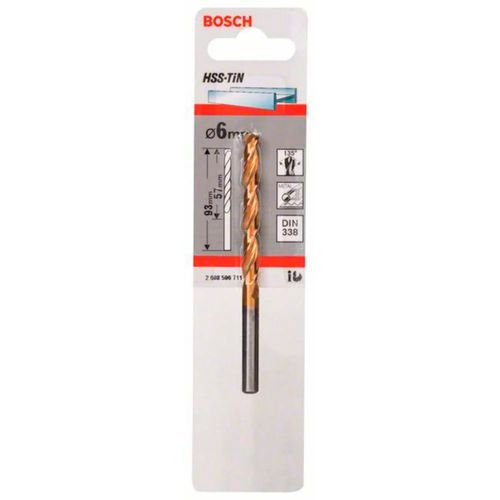 Broca Bosch Hss-Tin 6mm