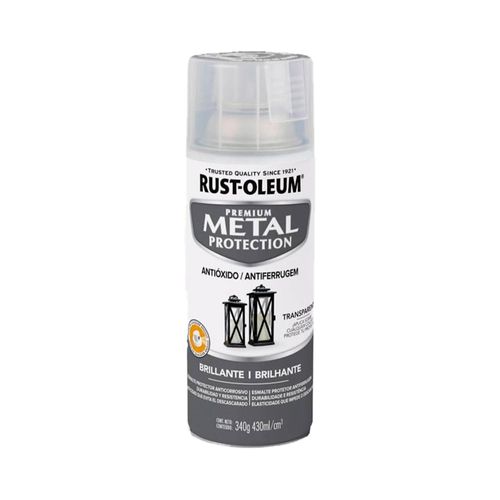 Aerosol Rust-Oleum Metal Protection Brillante Transparente