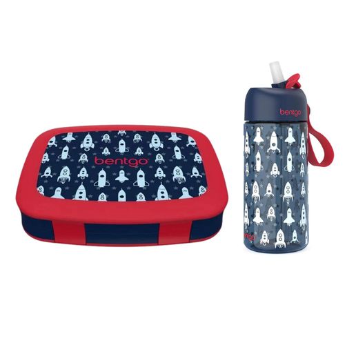 Set Tomatodo y Lonchera Bentgo Kids - Cohetes