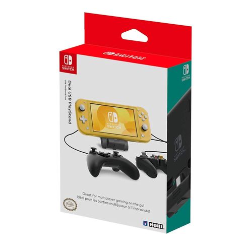 MULTIPUERTO NINTENDO SWITCH LITE DUAL USB PLAYSTAND (2 PUERTOS)