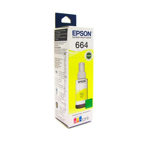 Botella Tinta Epson T664420-Al Yellow Para L200