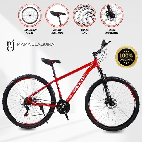 Bicicleta Aro 29 «CLOONEY» Rojo