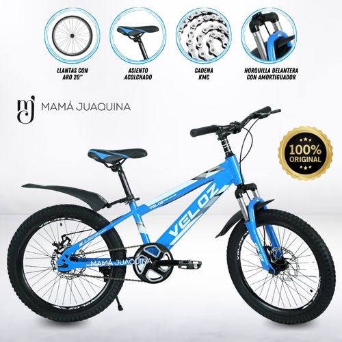 Bicicleta Deportiva Aro 20 «PALMEIRA II» Celeste