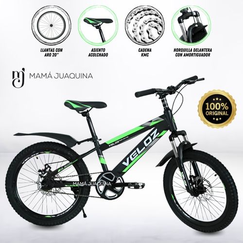 Bicicleta Deportiva Aro 20 «PALMEIRA» Verde