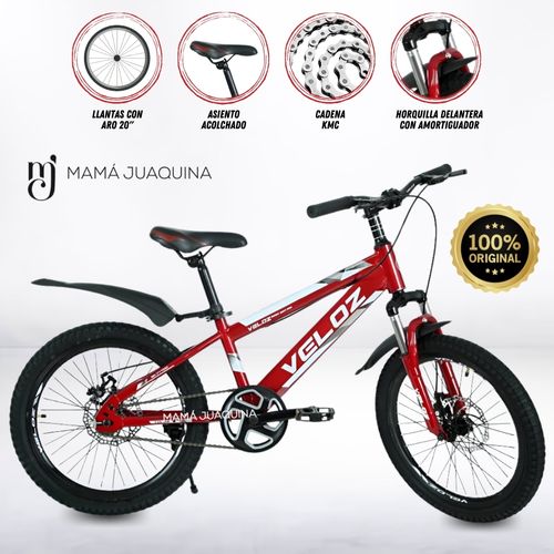 Bicicleta Deportiva Aro 20 «PALMEIRA II» Rojo