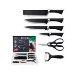 Set-de-Cuchillos-de-Cocina-6-Piezas-Premium-Acero-Inoxidable-Negro