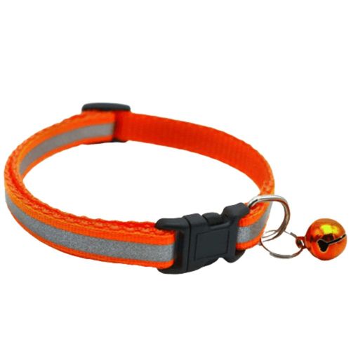 Collar Ajustable y reflectivo Naranja