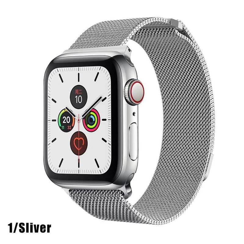 CORREA-MILANESE-IMANTADA-PLATEADA-42-44-45-49-MM-PARA-APPLEWATCH-Y-SMARTWATCH